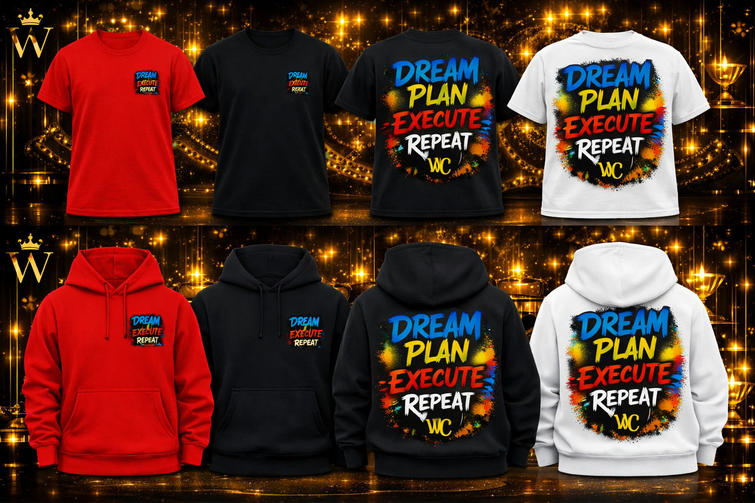 Wealth Culture Babies & Toddlers “Dream Plan Execute Repeat” Hoodie