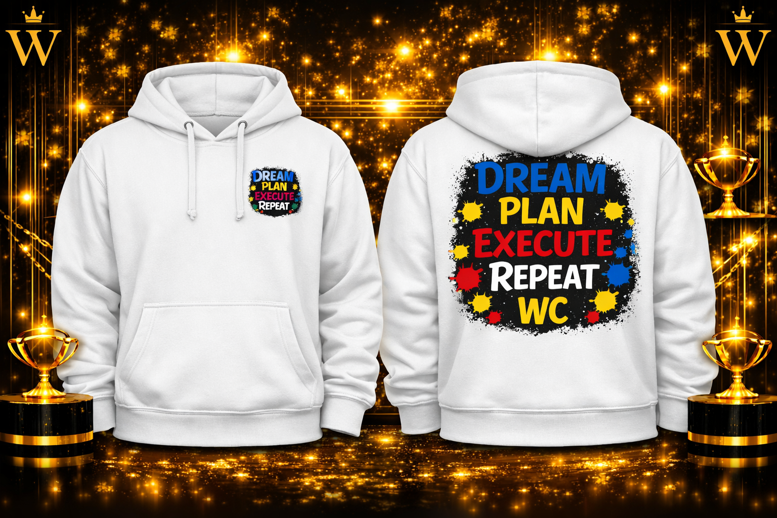 Wealth Culture Babies & Toddlers “Dream Plan Execute Repeat” Hoodie