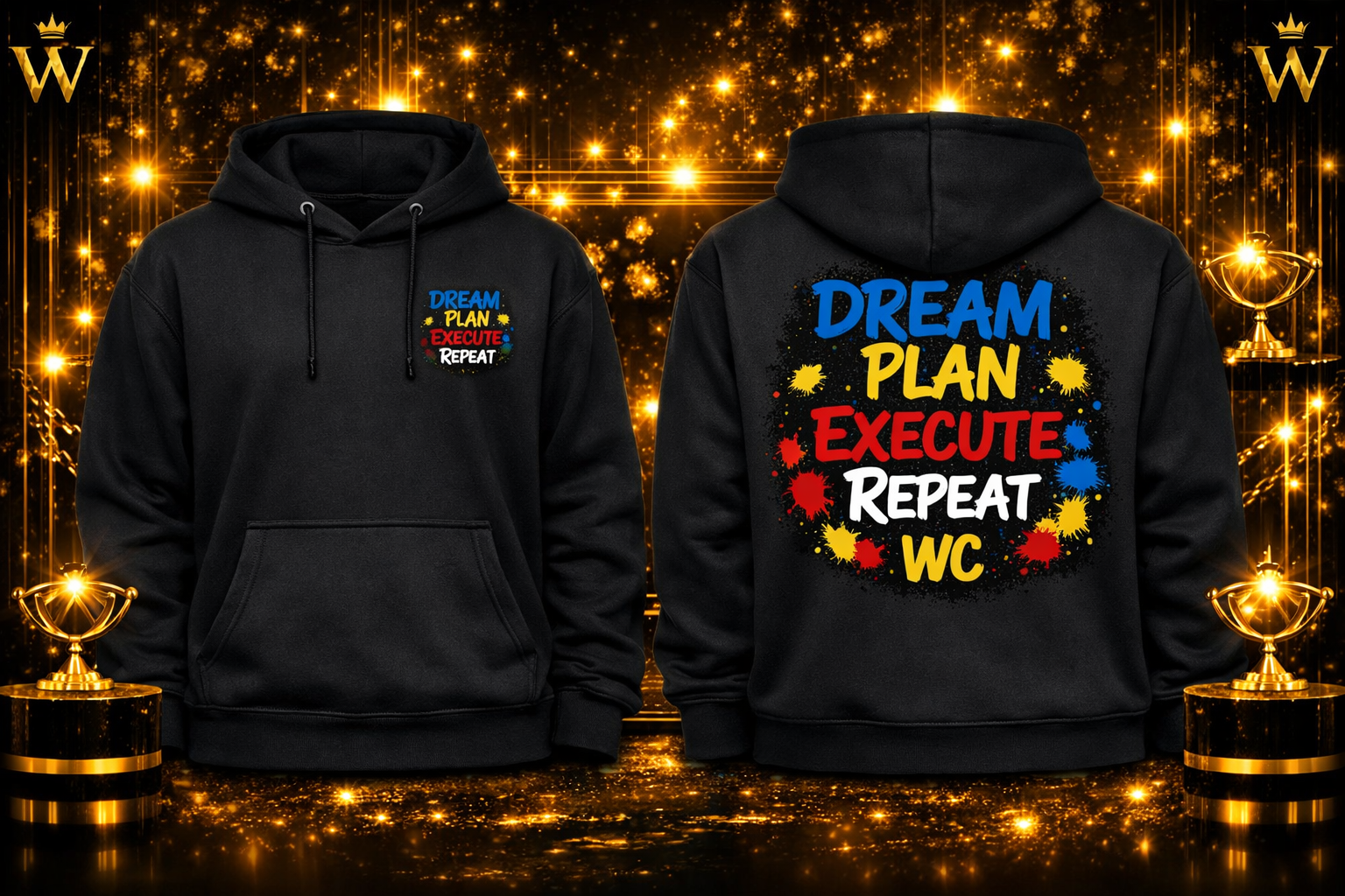 Wealth Culture Babies & Toddlers “Dream Plan Execute Repeat” Hoodie