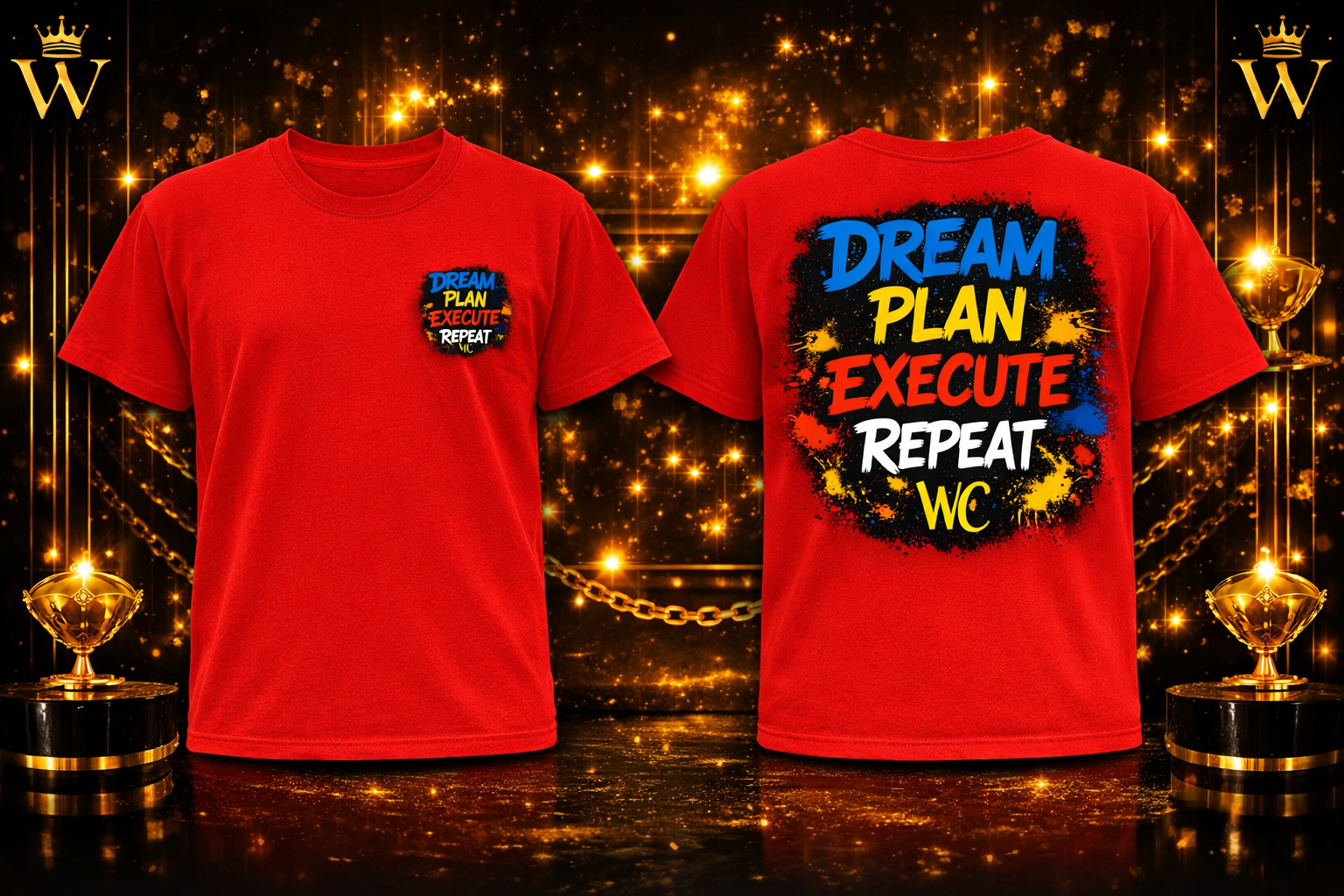 Wealth Culture Kids “Dream Plan Execute Repeat” Graphic Tee