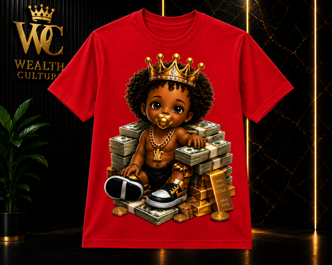 Wealth Culture "Little Legend" Toddler Graphic Tee