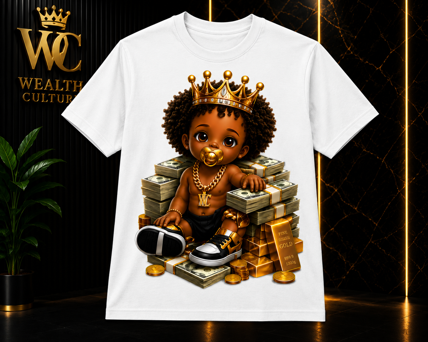 Wealth Culture "Little Legend" Toddler Graphic Tee