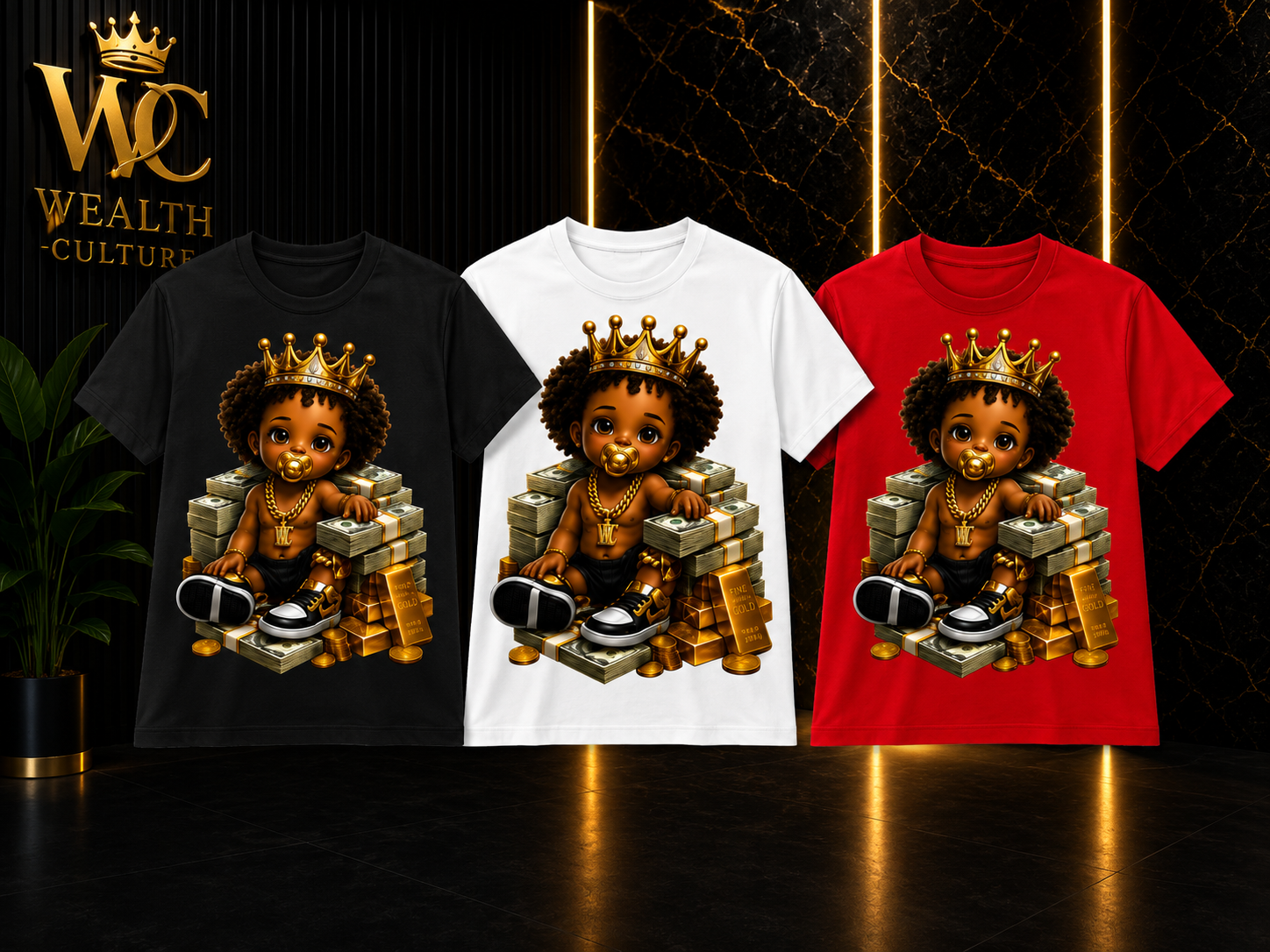 Wealth Culture "Little Legend" Toddler Graphic Tee